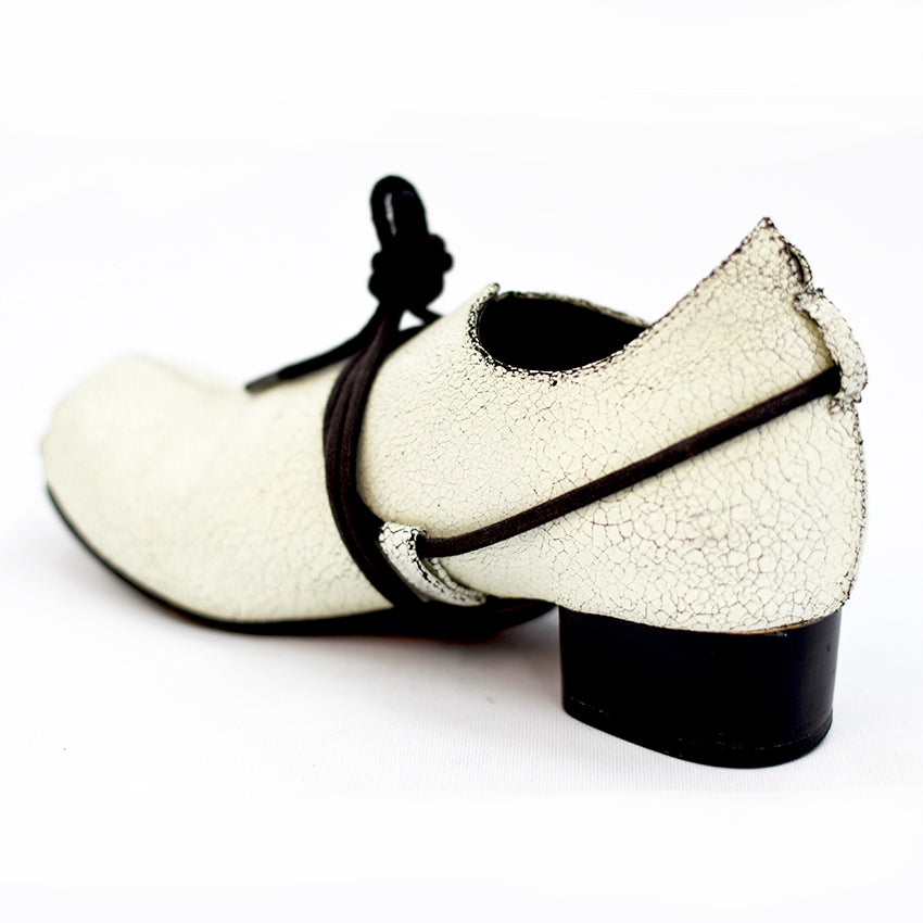 The Foundry Shoe - White Crack