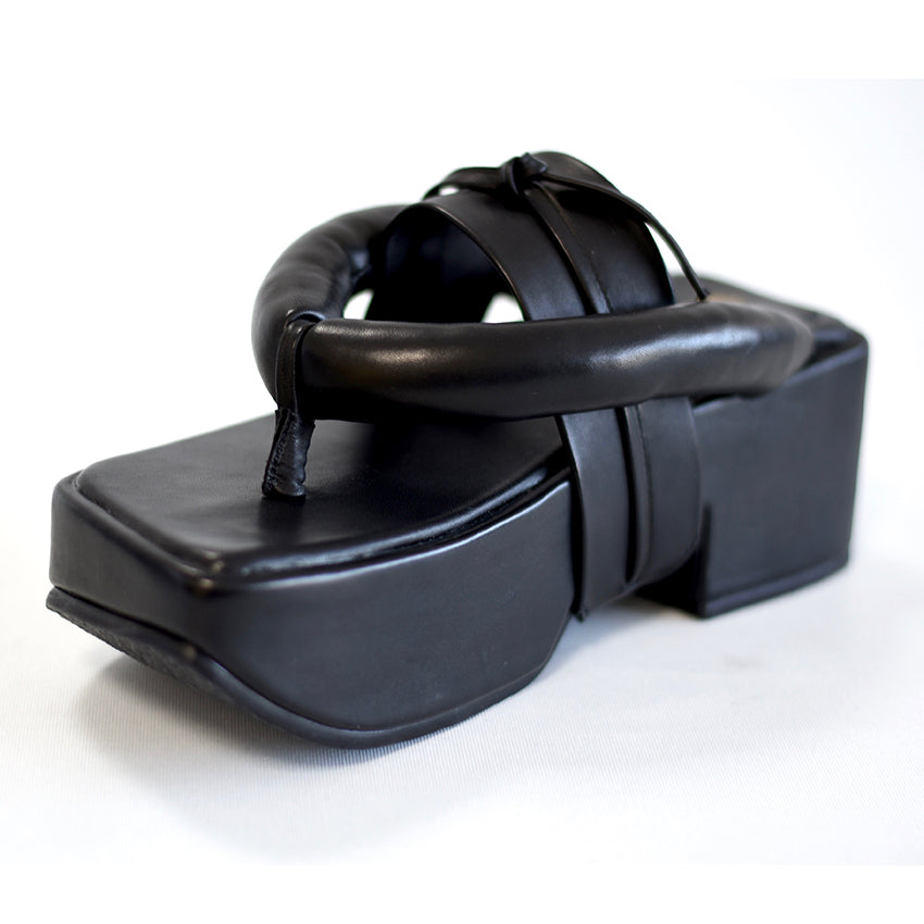 The Luft Sandal - Black