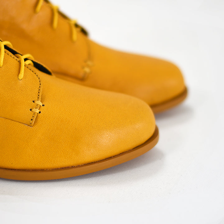 The Striker Boot - Mustard Yellow