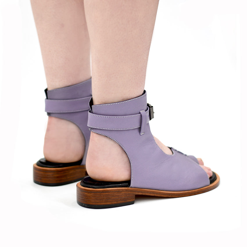 The Augusta Shoe - Smokey Lavender