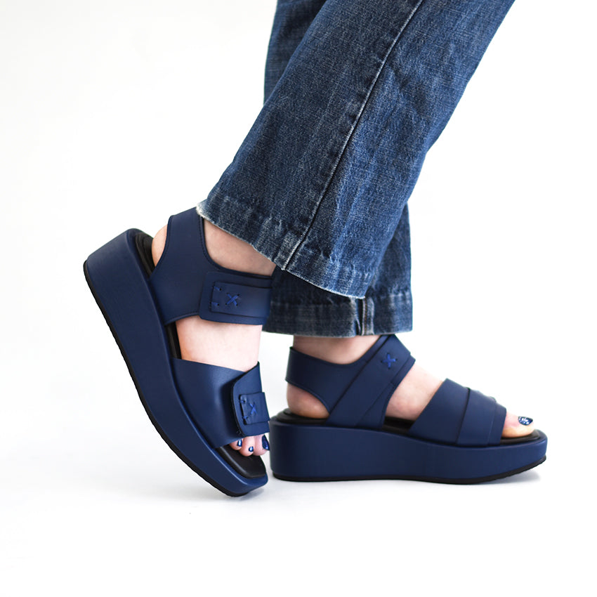 The Solaris Sandal - Prussian Blue