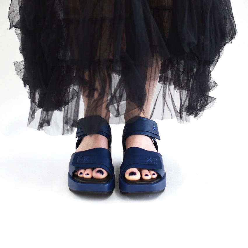 The Solaris Sandal - Prussian Blue