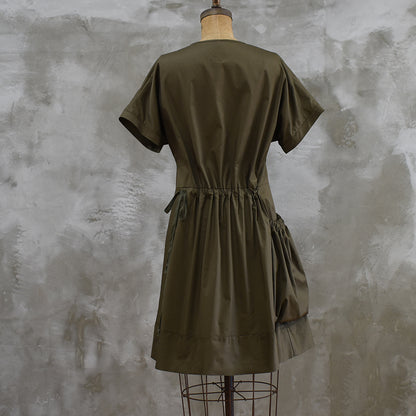 The Oblique Tunic - Olive