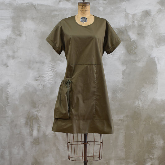 The Oblique Tunic - Olive