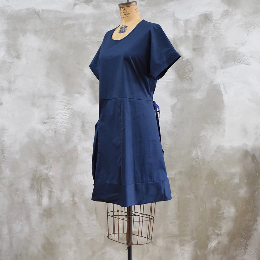 The Oblique Tunic - Navy Blue