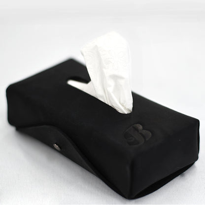 The Maude 'Ahtissue' Case - Black Bovine Leather