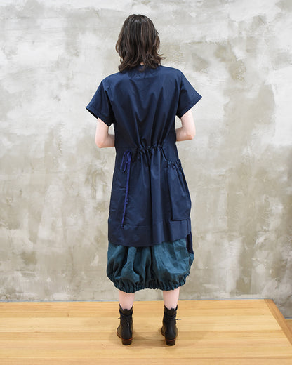 The Oblique Tunic - Navy Blue