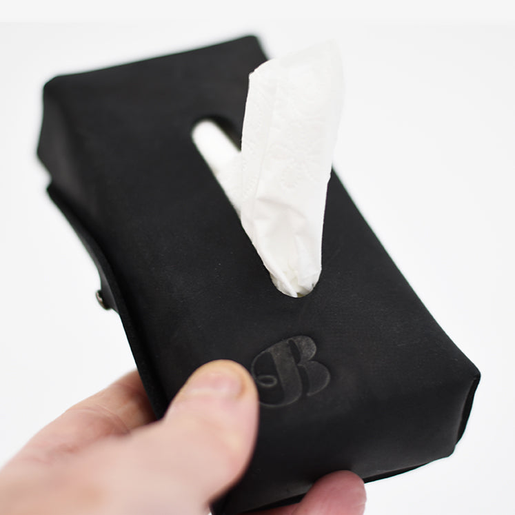 The Maude 'Ahtissue' Case - Black Bovine Leather