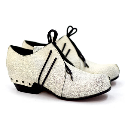 The Naked Shoe - White Crack