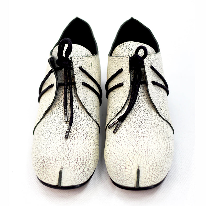 The Naked Shoe - White Crack