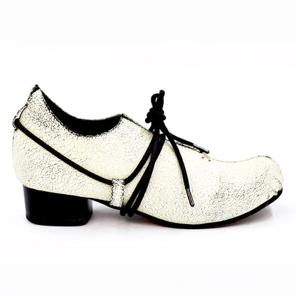 The Foundry Shoe - White Crack