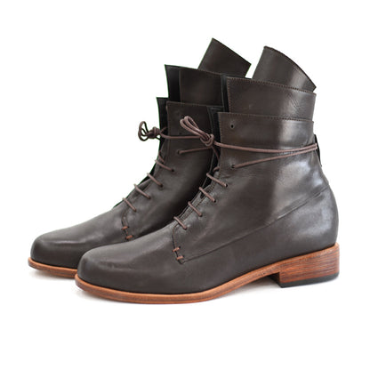 The Striker Boot - Deep Cocoa Brown