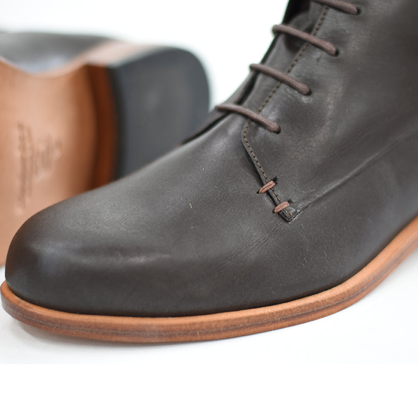 The Striker Boot - Deep Cocoa Brown