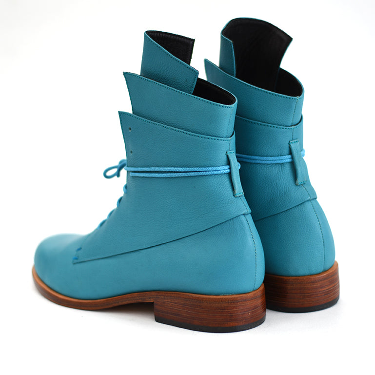 The Striker Boot - Turquoise