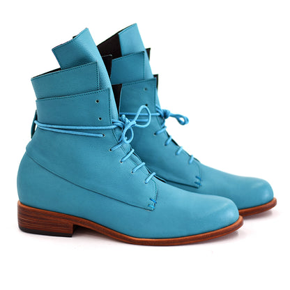 The Striker Boot - Turquoise