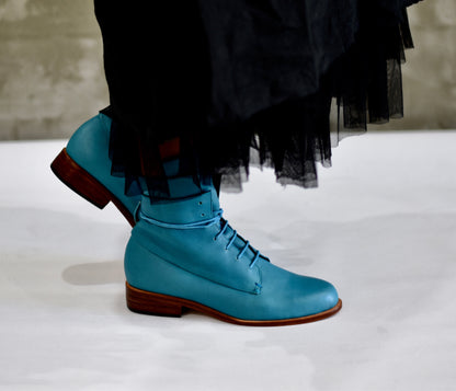 The Striker Boot - Turquoise