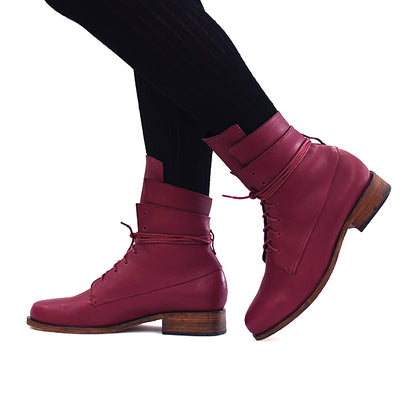 Striker Boots Cherry: Molds lusciously to your feet and ankles