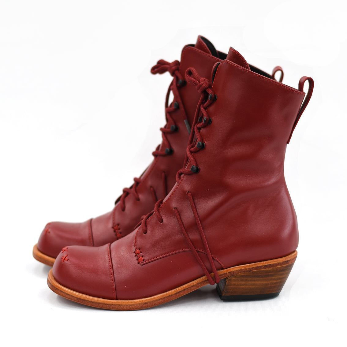 The Banner Boot - Red, Spectacular on grey winter days