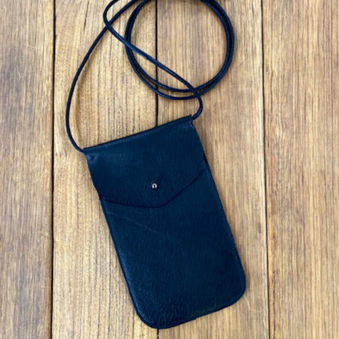 The Phone Bag - Noir, Designed and handmade in Melbourne